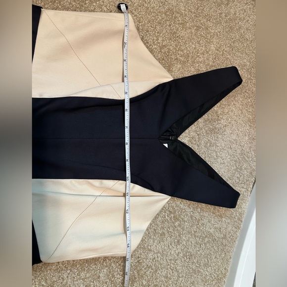 Robert Rodriguez Black and Cream Mini Dress Size 6 - Picture 10 of 13